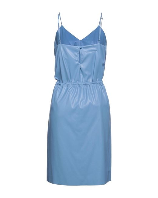 MM6 by Maison Margiela Blue Midi Dress