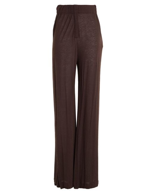 16Arlington Brown Pants Viscose, Wool
