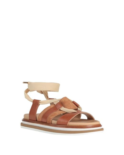 Hogan Brown Sandals