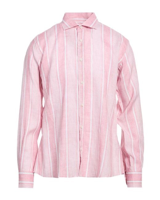 Fedeli Hemd in Pink für Herren
