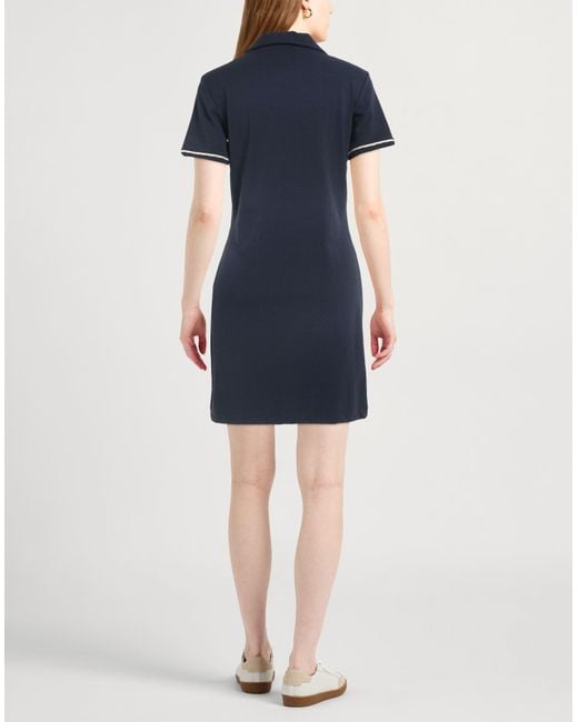 La Perla Blue Midnight Mini Dress Polyamide, Elastane