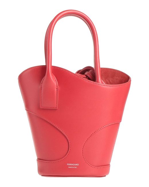 Ferragamo Red Handbag