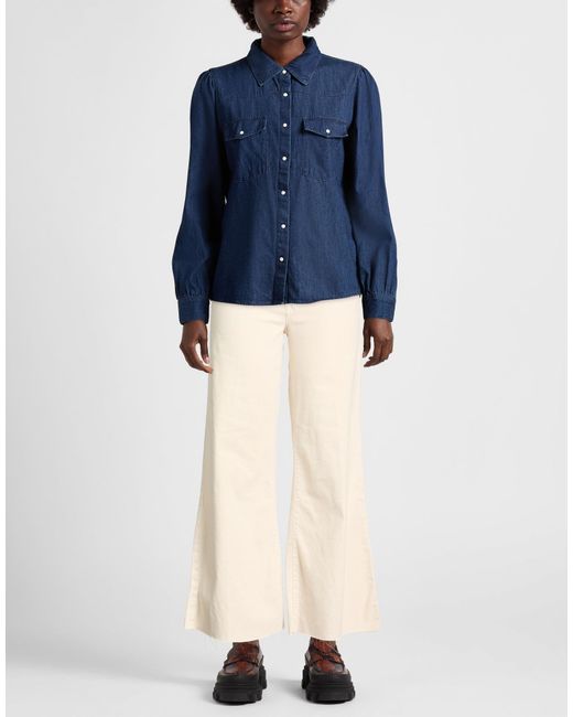 Mother White Jeans Cotton, Lyocell, Elastane