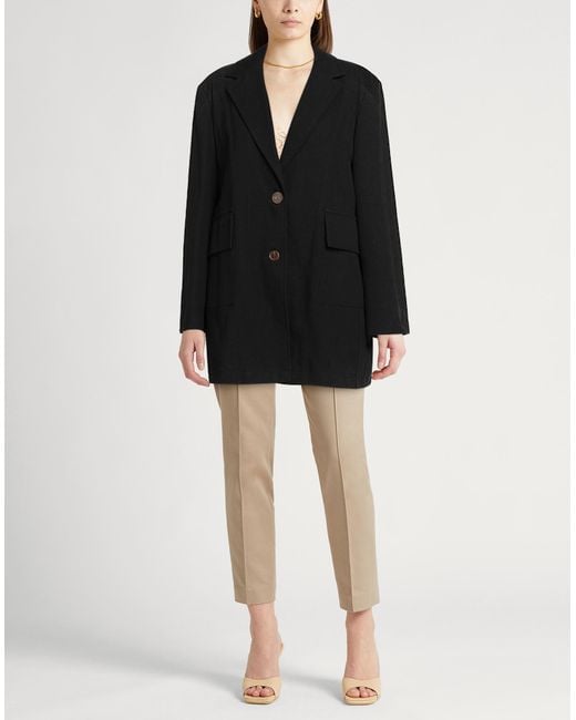 Erika Cavallini Semi Couture Black Blazer