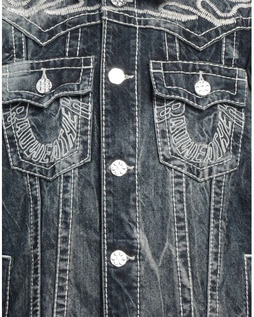 Chaqueta Vaquera True Religion de hombre de color Gray