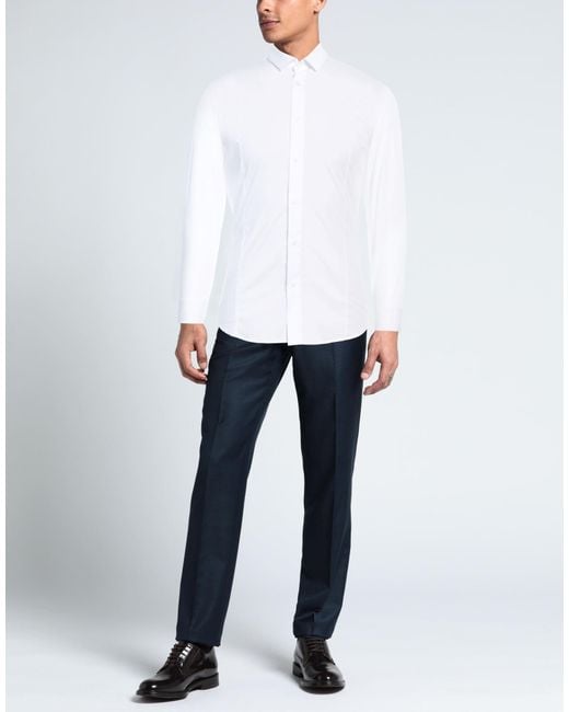 Daniele Alessandrini White Shirt for men