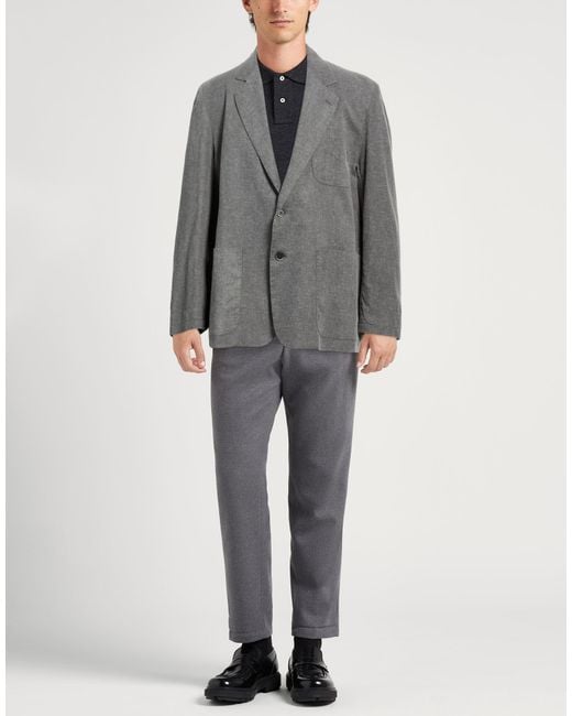 Barena Gray Blazer for men