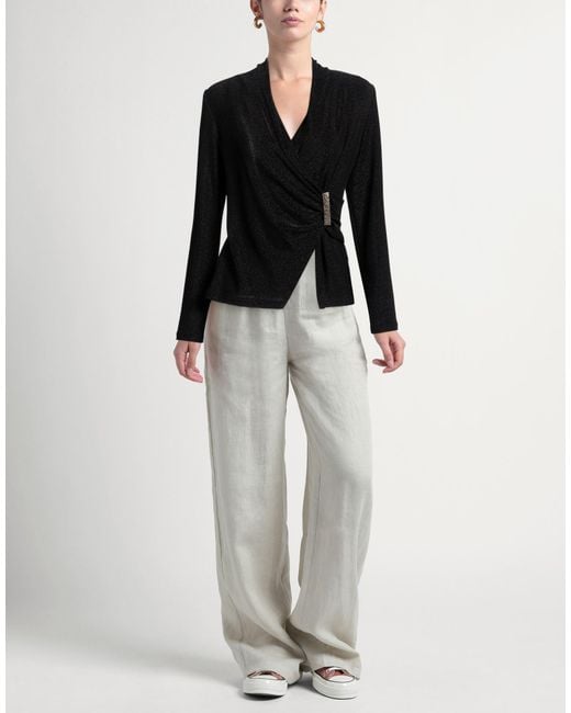 Joseph Ribkoff Black Signature Top Nylon, Metal Fiber, Elastane