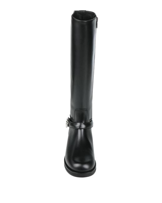 Coperni Black Boot Leather