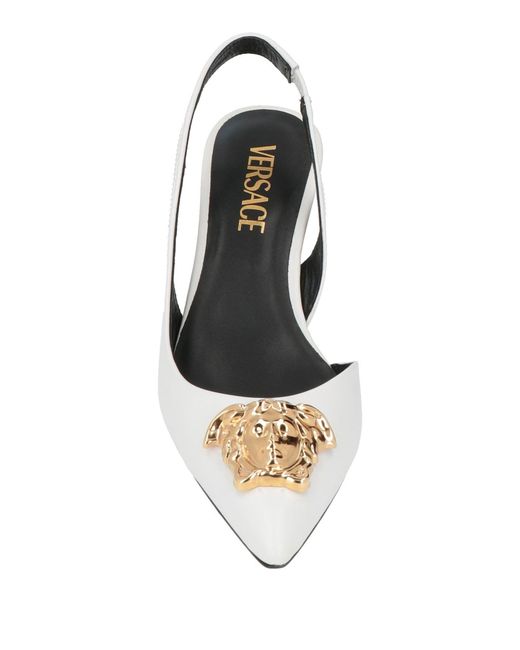 Versace Metallic Pumps