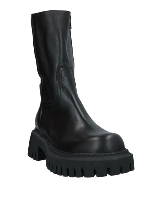 POESIE VENEZIANE Black Ankle Boots