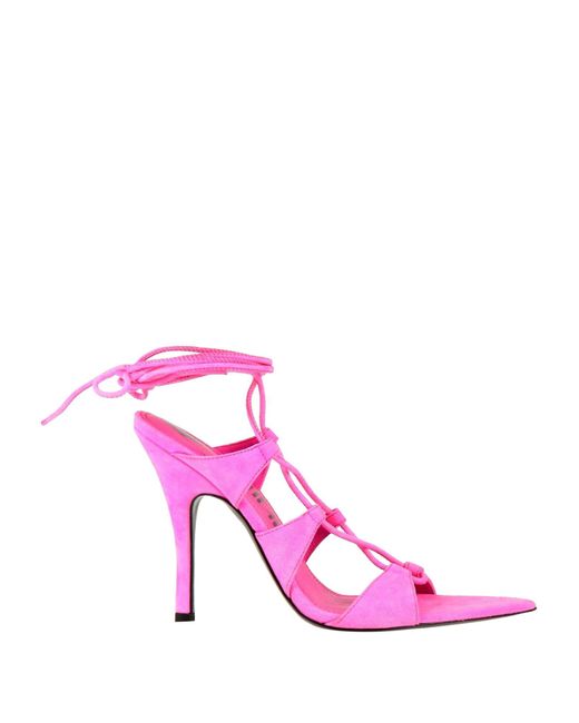 The Attico Pink Sandale