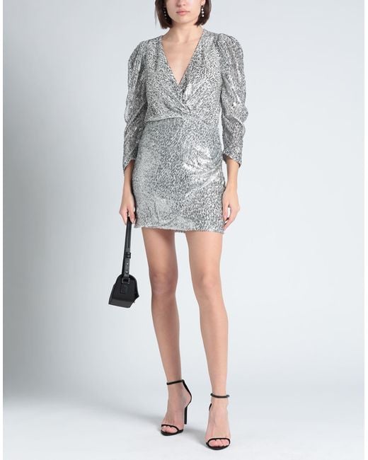 Ba&sh Gray Mini Dress