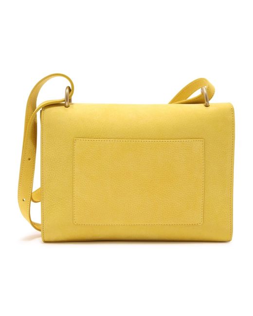 Orciani Yellow Schultertasche