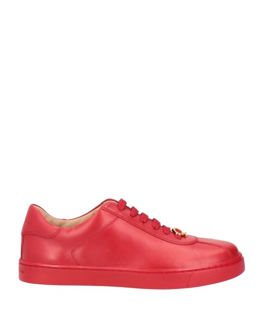 Gianvito Rossi Red Sneakers
