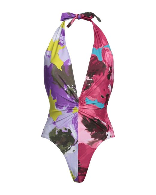 House of Amen Pink One-piece Swimsuit
