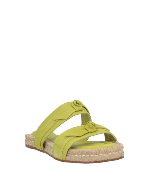 Alexandre Birman Green Espadrilles