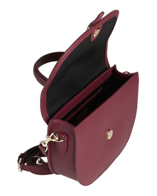 Aigner Purple Handbag