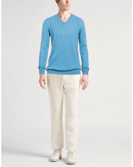 Pullover di Roberto Collina in Blue da Uomo