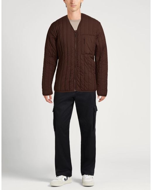 Rains Brown Puffer for men