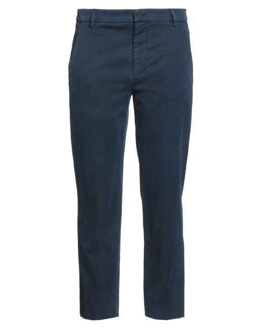 Dondup Blue Pants Cotton, Lyocell, Elastane