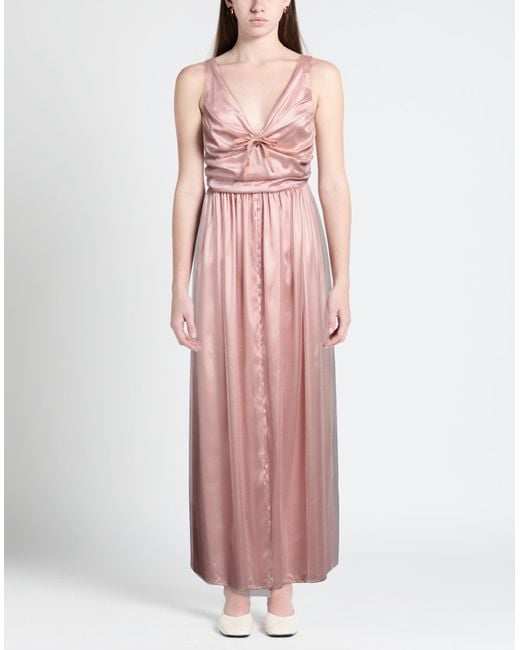 Nora Barth Pink Maxi-Kleid
