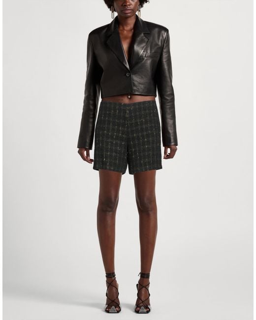 Twinset Black Shorts & Bermuda Shorts