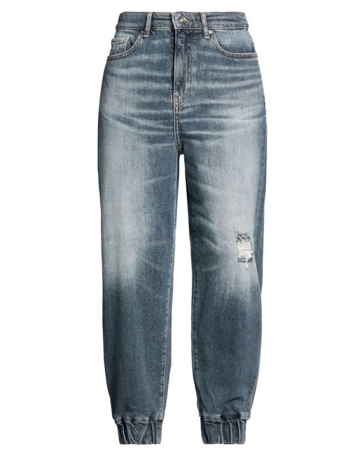 ARMANI EXCHANGE Blue Jeans Cotton, Elastane
