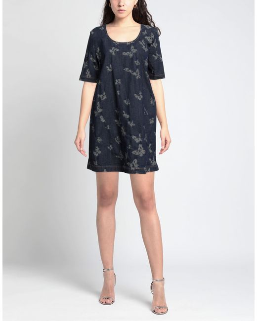 Love Moschino Blue Mini Dress