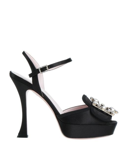 Roger Vivier Black Sandals