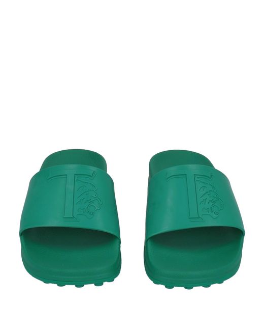 Tod's Green Sandals