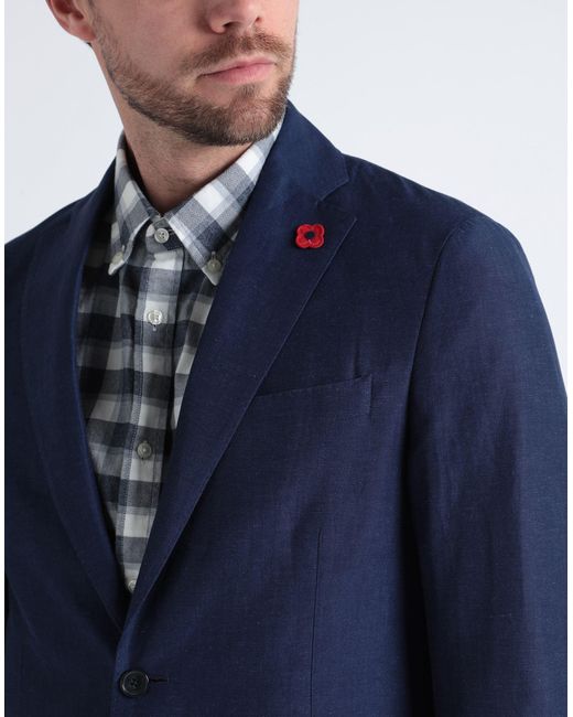 Traje Tommy Hilfiger de Lino de color Azul para hombre | Lyst