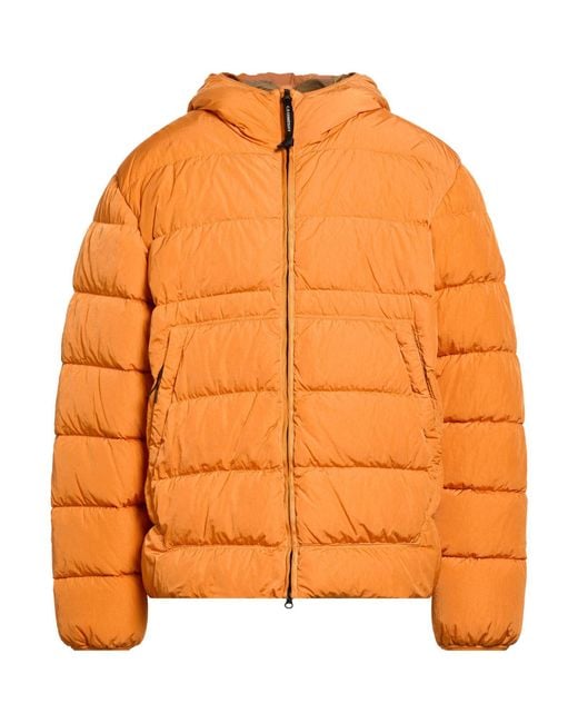 C P Company Orange Puffer for men