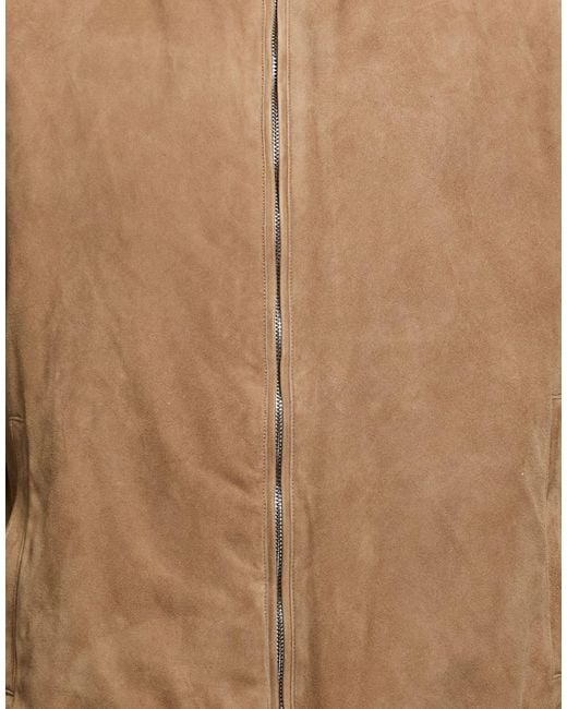 Fedeli Brown Jackets for men