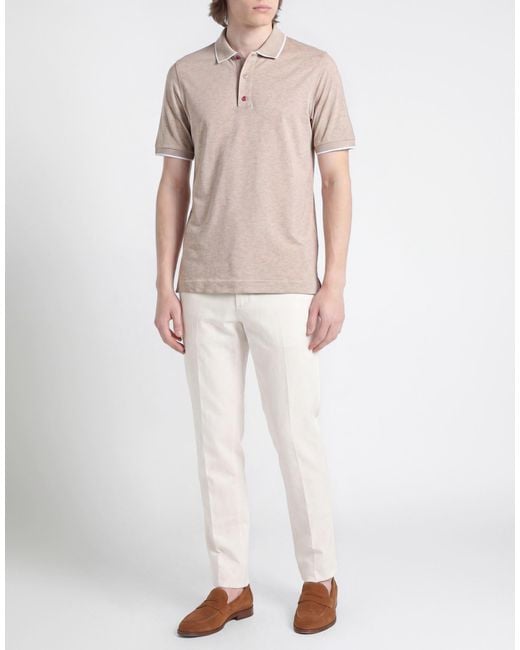 Polo Kiton pour homme en coloris Natural