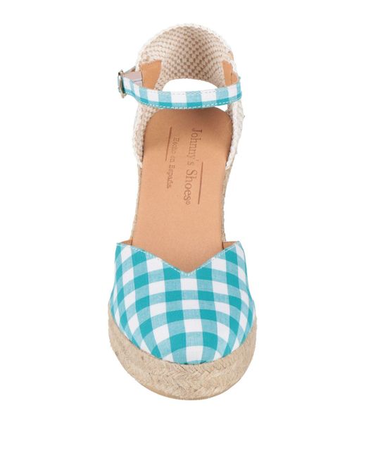 JOHNNY'S SHOES Blue Espadrilles