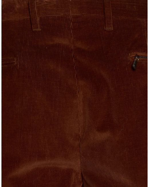 Corneliani Brown Pants Cotton, Elastane for men