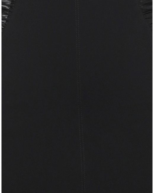 Mugler Black Mini Dress Polyamide, Elastane, Viscose