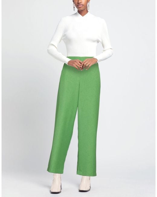 Niu Green Pants Polyester, Cotton
