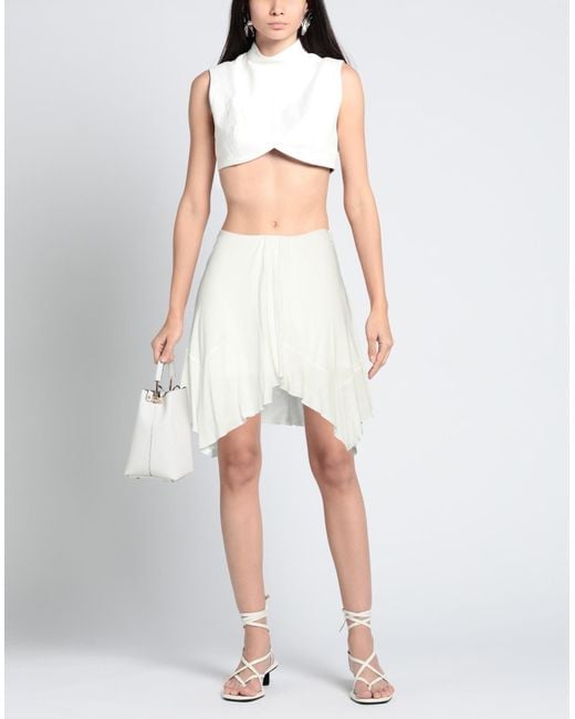 Isabel Marant White Mini Skirt