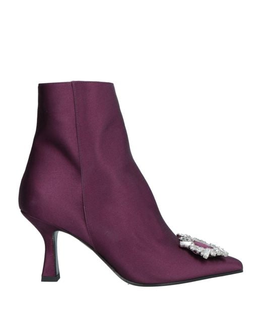 Aldo purple deals boots