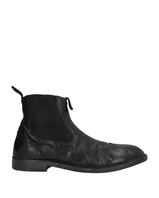 Moma Stiefelette in Black für Herren