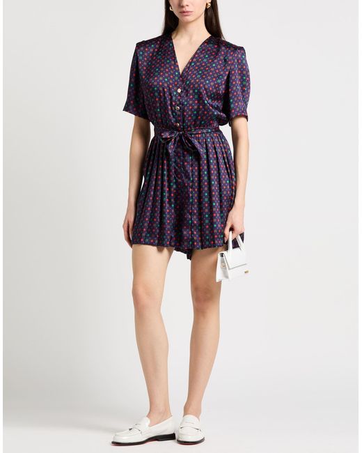 Sandro Blue Mini Dress