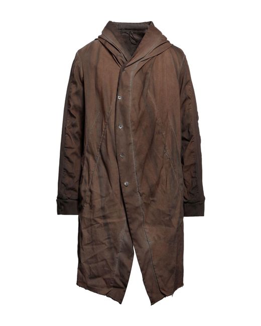 Masnada Brown Overcoat & Trench Coat for men
