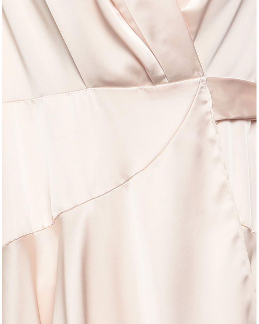 VANESSA SCOTT Natural Mini Dress Polyester