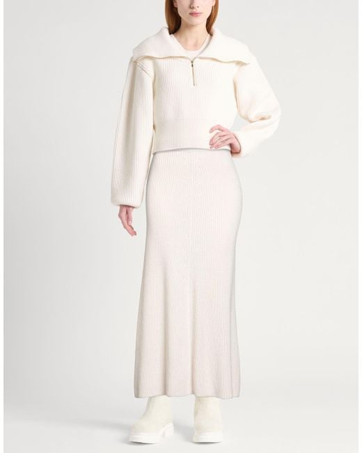 Zimmermann White Midi Skirts