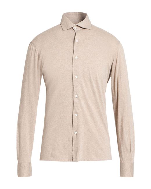Luigi Borrelli Napoli Natural Shirt Cotton for men