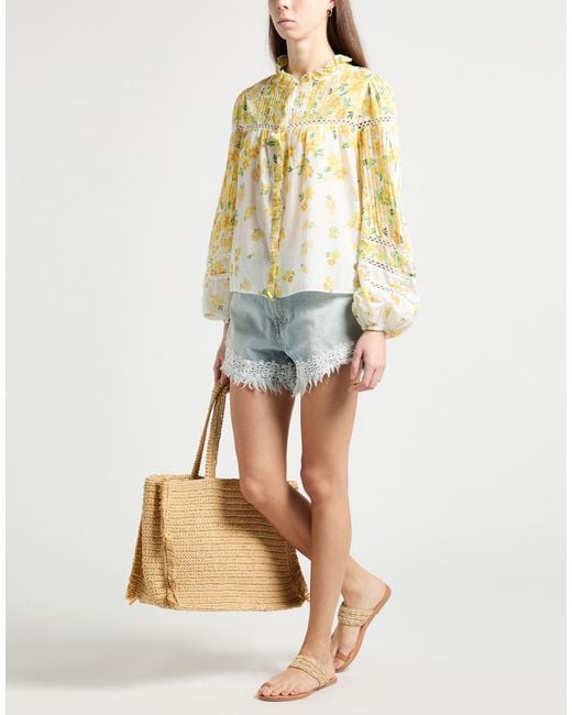 Farm Rio Yellow Shirt