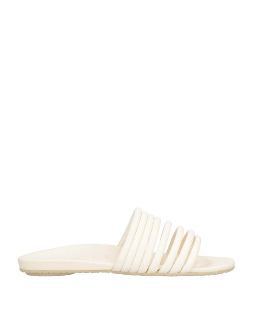 Pedro Garcia White Sandals
