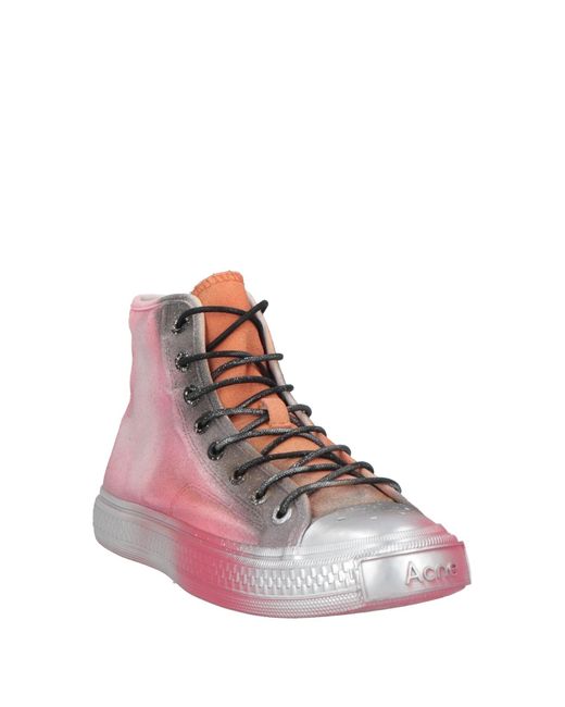Acne Pink Trainers for men